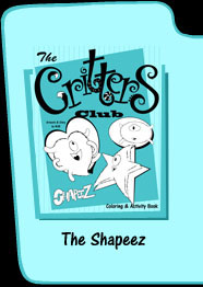 The Critters Club Shapeez Edition Coloring & Activity Book